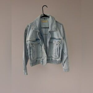 Blank NYC Light Blue Denim Jacket
